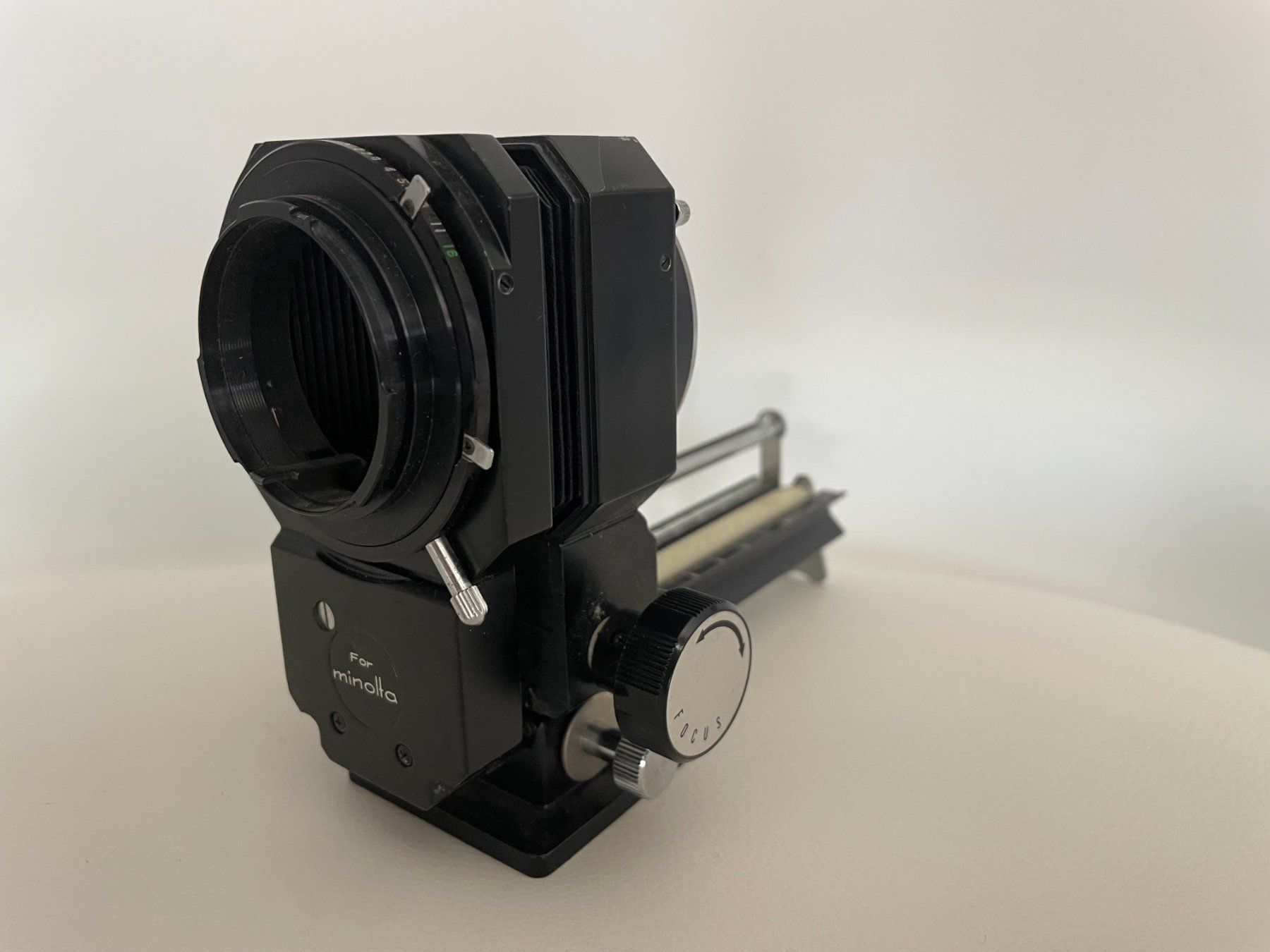 Minolta Objektive: Soufflet Vitron pour Minolta MD – Gebraucht aus Petit Lancy von gil_hr6v