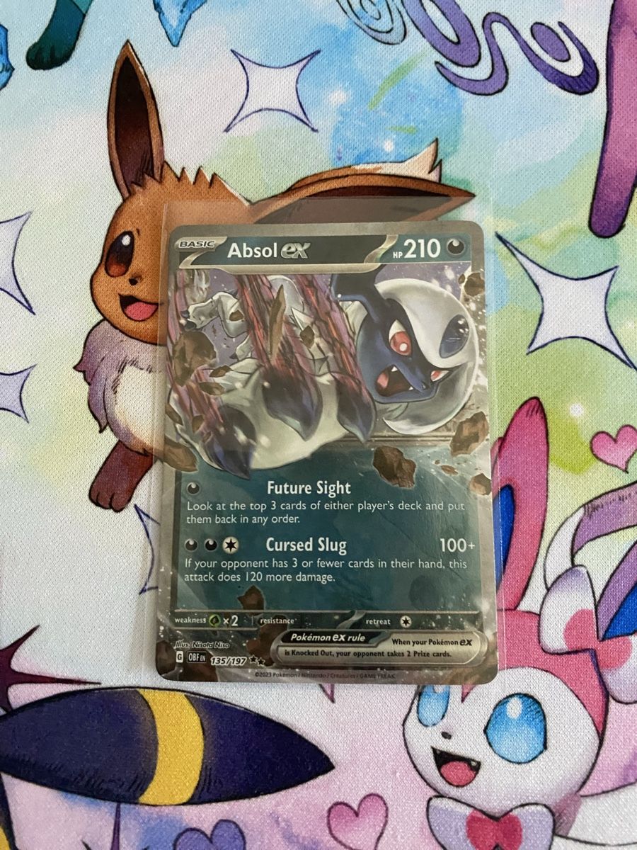 Pokémon Carte collezionabili: Pokemon Absol ex 135/197 OBF – Usato da Grindelwald venduto da TSG-G-Town