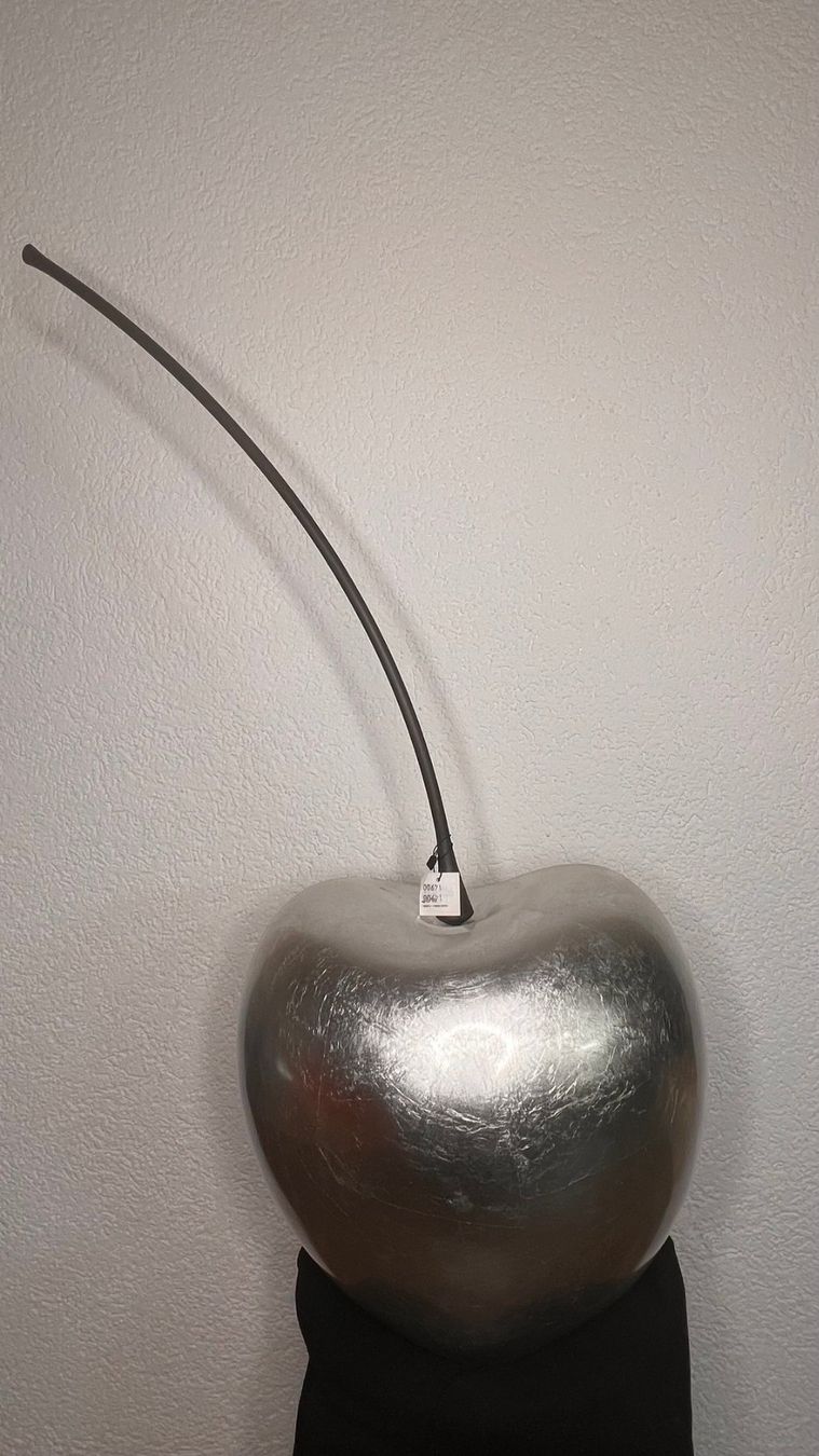 Tutte le decorazioni: Dekor Kirsche in Silber mit Stiel – Nuovo e nell'imballaggio originale da Bösingen venduto da Guesli1
