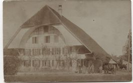 Landwirtschaft/Bauernfamilie 1910 Pferd BE?