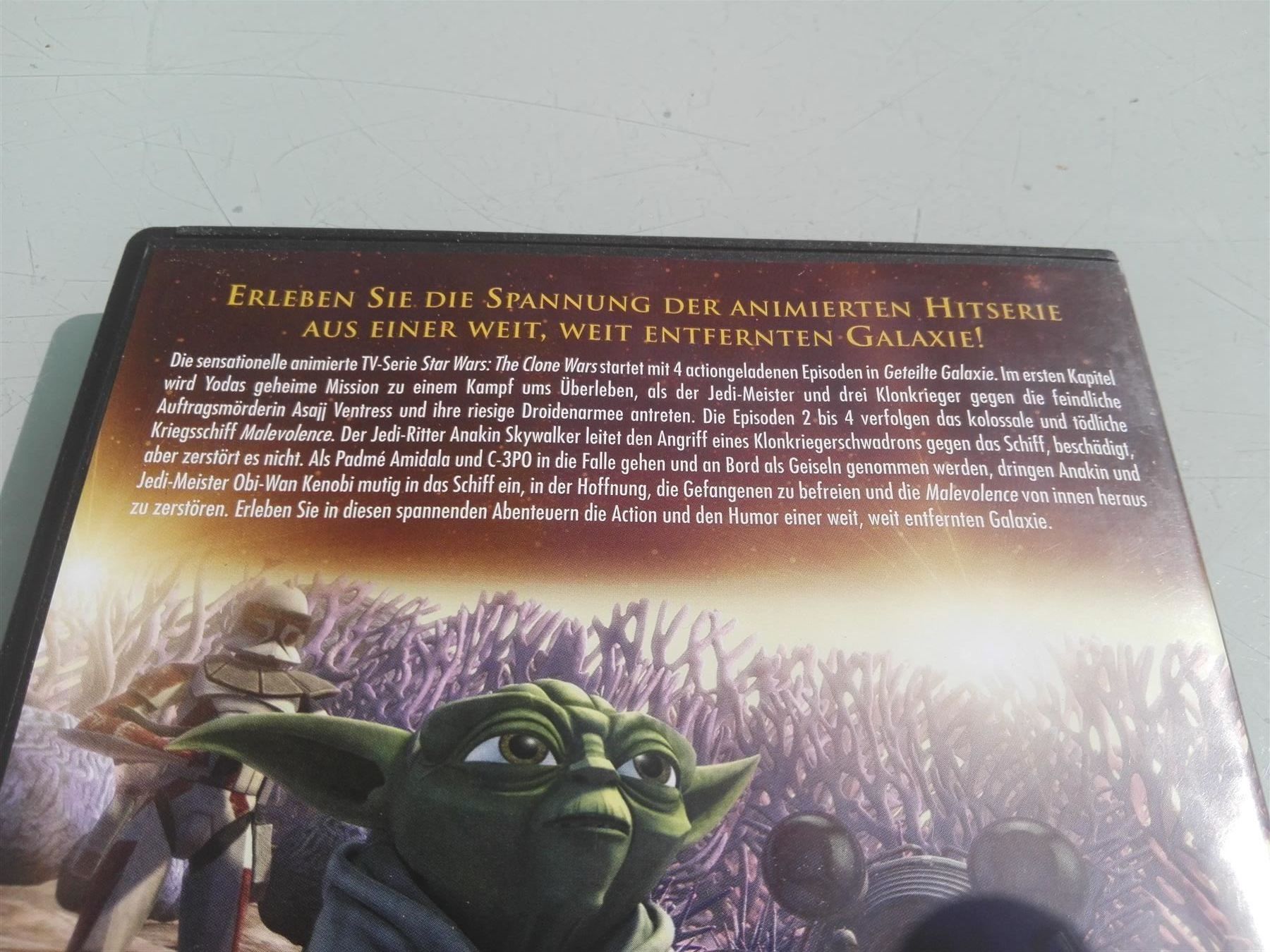 Alle DVDs: The Clone Wars: Geteilte Galaxien – Gebraucht aus St.Gallen von elk2022 2
