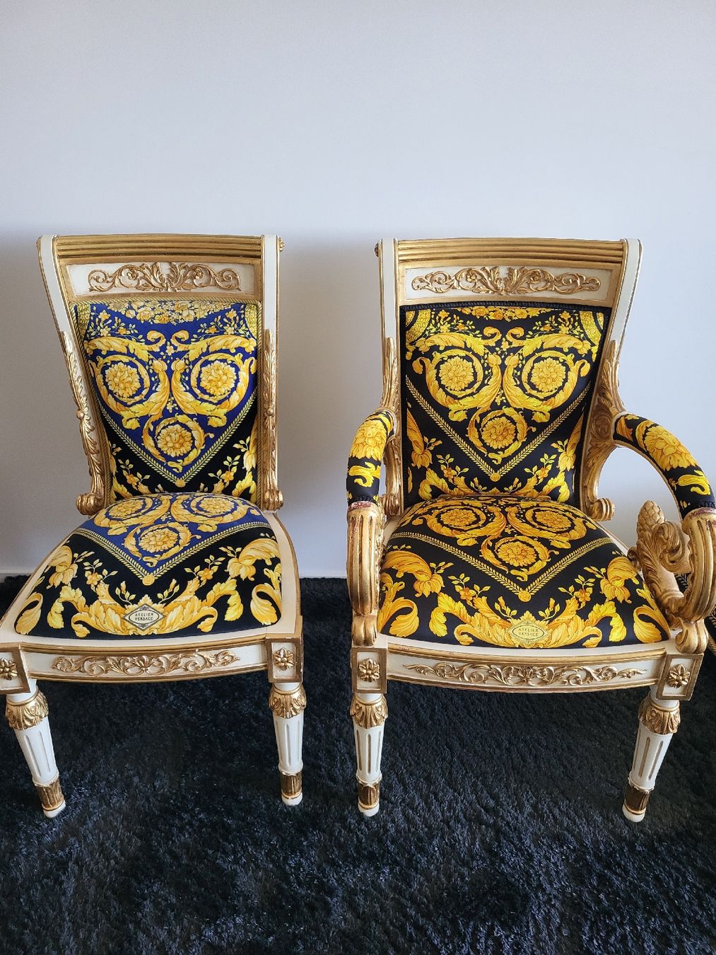 Sedie: 2 Gianni Versace Vanitas Stühle – Nuovo (secondo la descrizione) da Fruthwilen venduto da Mostro-Medusa