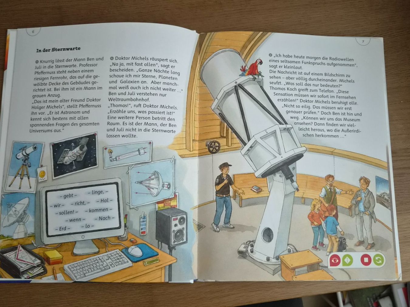 Livres: tiptoi Expedition Wissen Weltraum – D'occasion à DomatEms par Gambon 1