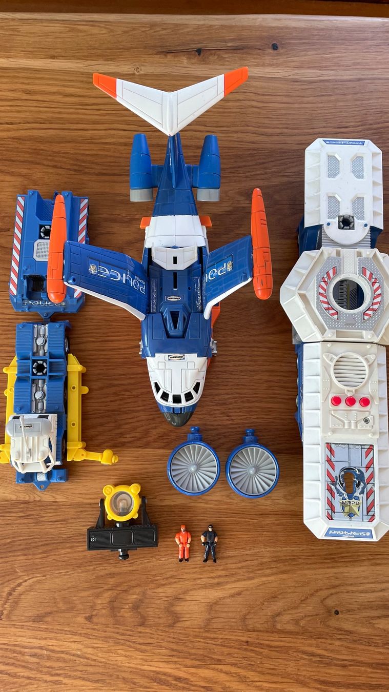 Matchbox Giocattoli: Matchbox Mega Rig Polizei – Usato da Schaffhausen venduto da Bootes
