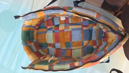 Schicke Hunde-/Katzentragetasche, bunt, 50cm