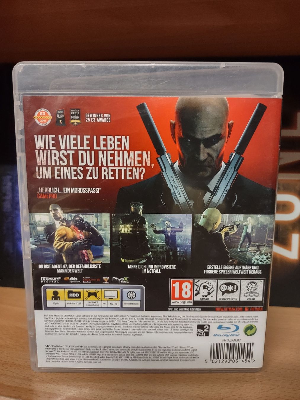 Sony Giochi: Hitman Absolution PS3 - Jeu d'action et d'aventure  – Usato da fribourg venduto da GameSpot 1
