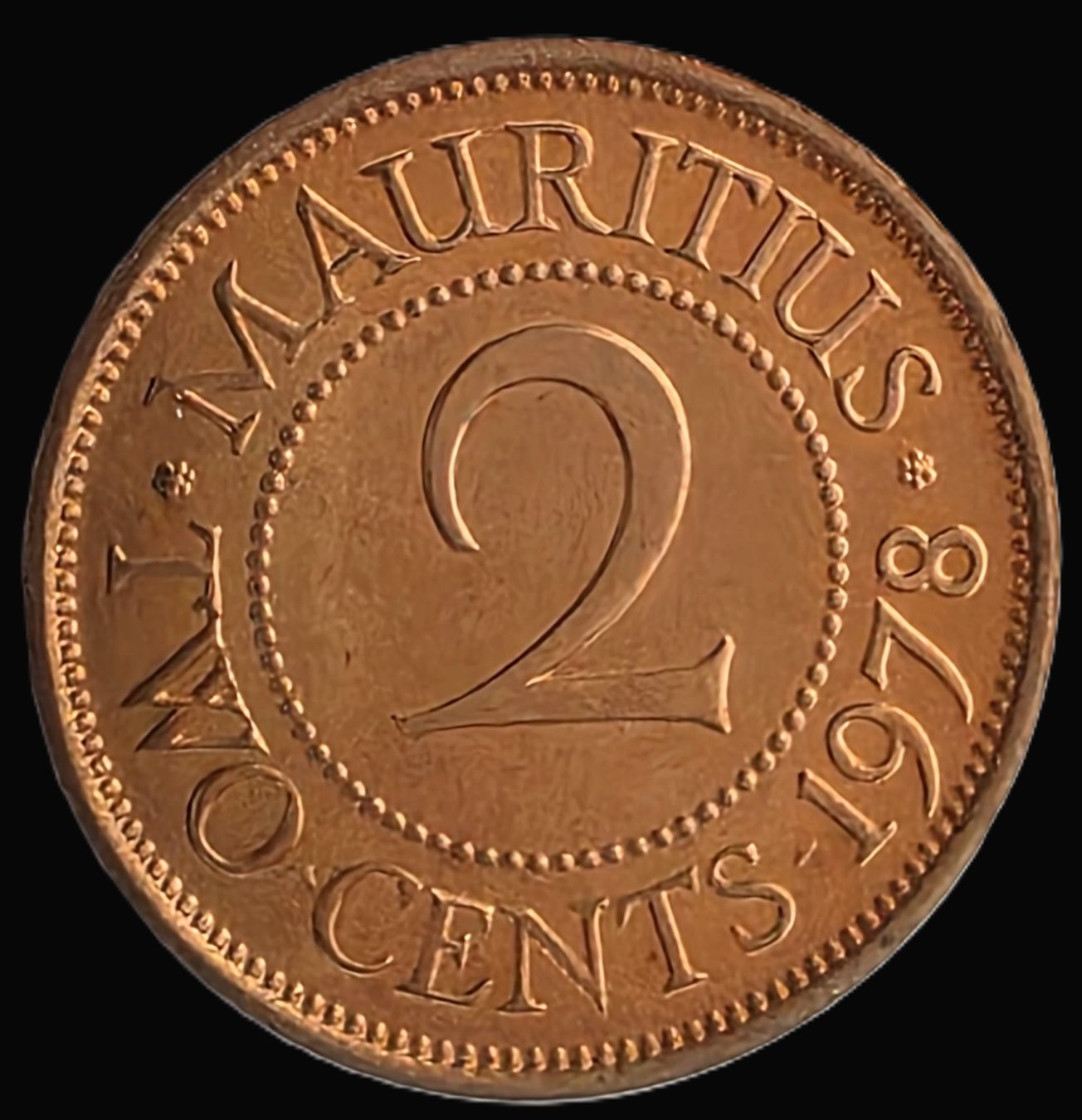 Alle Münzen: MAURITIUS 2 CENTS 1978 UNZ. – Neu (gemäss Beschreibung) aus Winterthur von Creso70