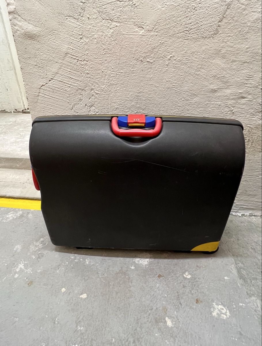 Valigie: Windsor Hard Shell Suitcase Black with Lock | Rollkoffer – Usato da Basel venduto da Harper.G 1