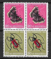 1953: Proju Zusammenhängend Nr.Z40 ( Vierer ) **
