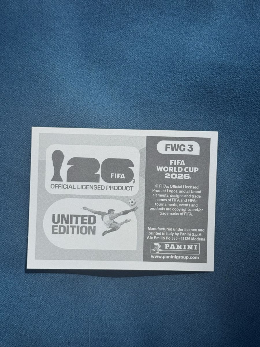 Panini Carte collezionabili: FIFA WM 2026 Panini Sticker FWC 3 – Nuovo (secondo la descrizione) da Schaffhausen venduto da din_jhm8 1