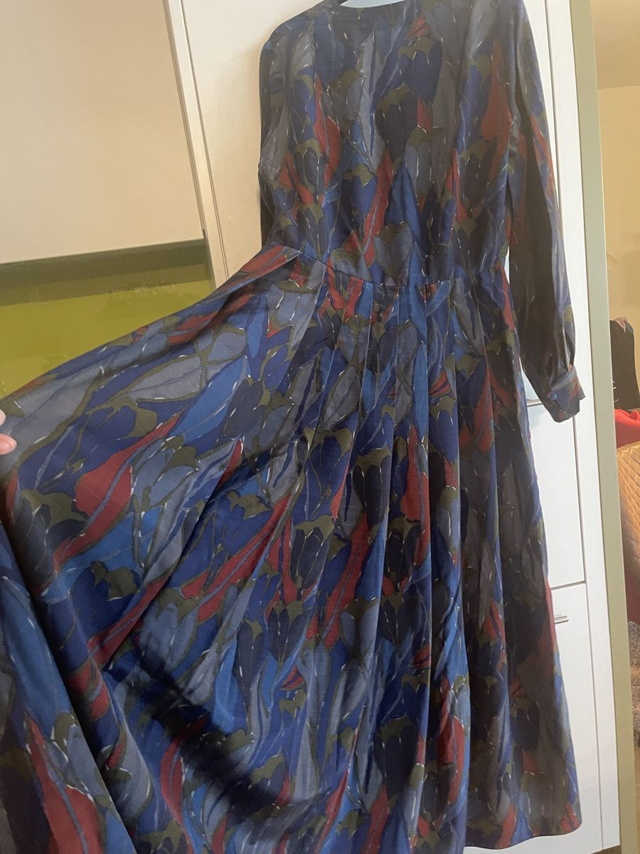 Vestiti: Seidenkleid /exzellente Handarbeit – Usato da Rüschlikon venduto da Lajniii 1