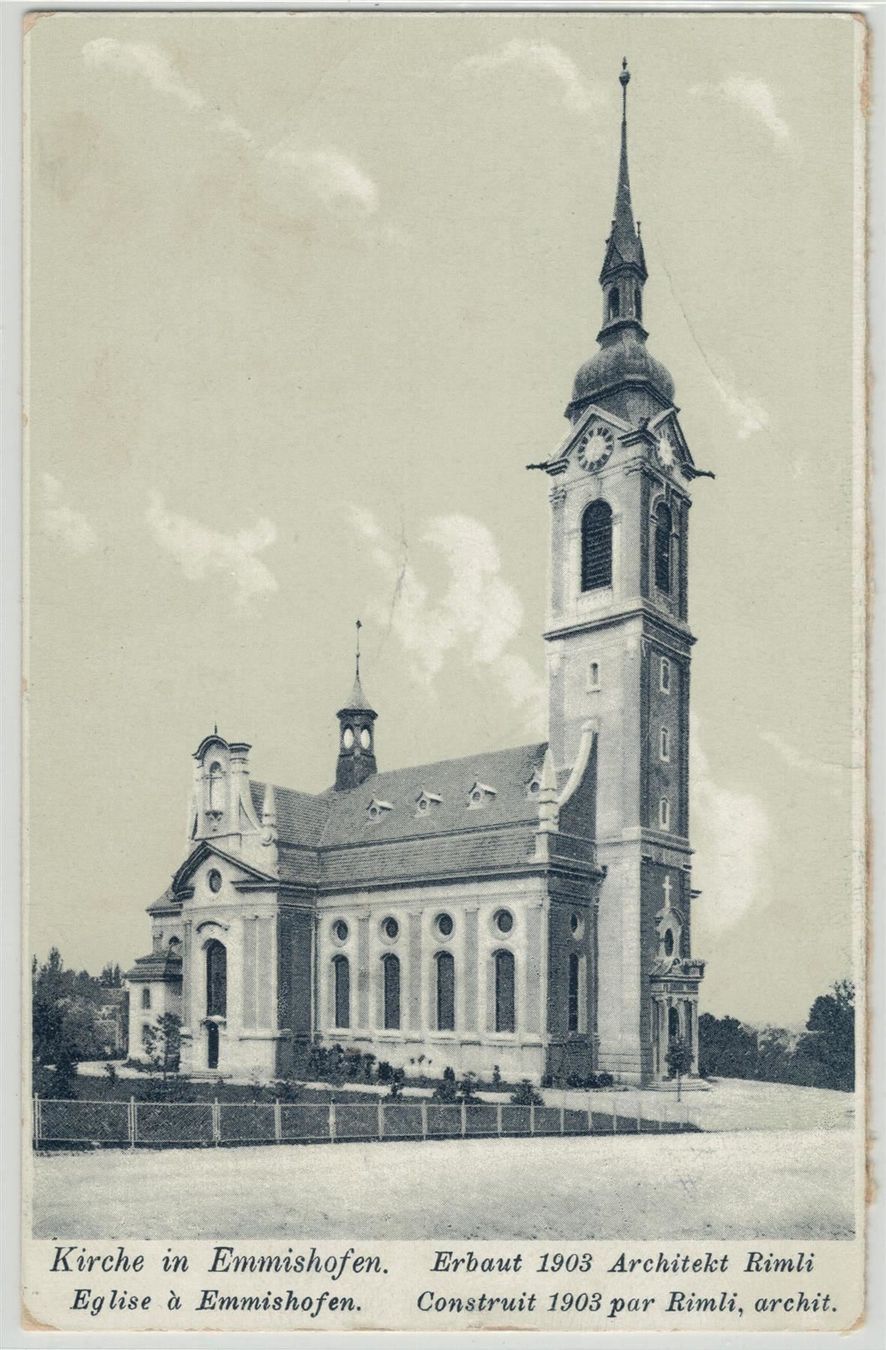 Cartoline postali: TG 97 Kirche in Emmishofen – Nuovo (secondo la descrizione) da Fribourg venduto da philafri