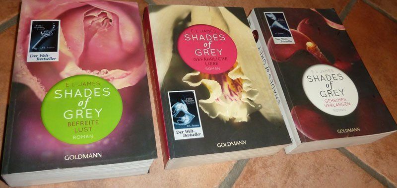 Libri: 3 Bücher Shades of Grey – Usato da Ruggell venduto da Btt