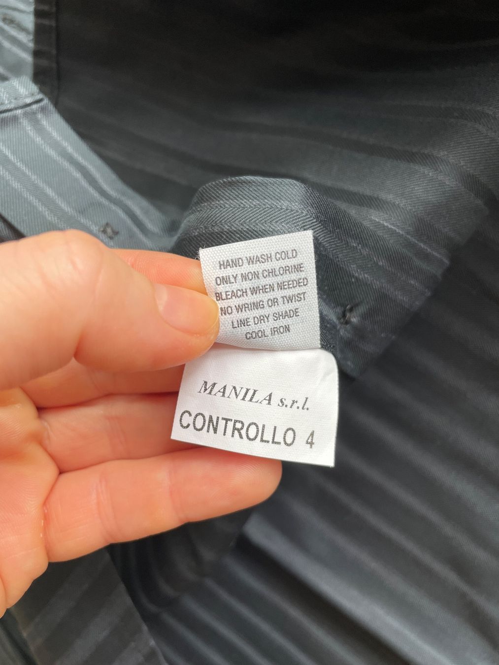 T-shirt: Two cotton shirts size 15/38 – Usato da Zug venduto da dim_np7l 3