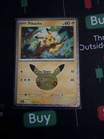 Pokémon Karte Pikachu 19/30 / EN
