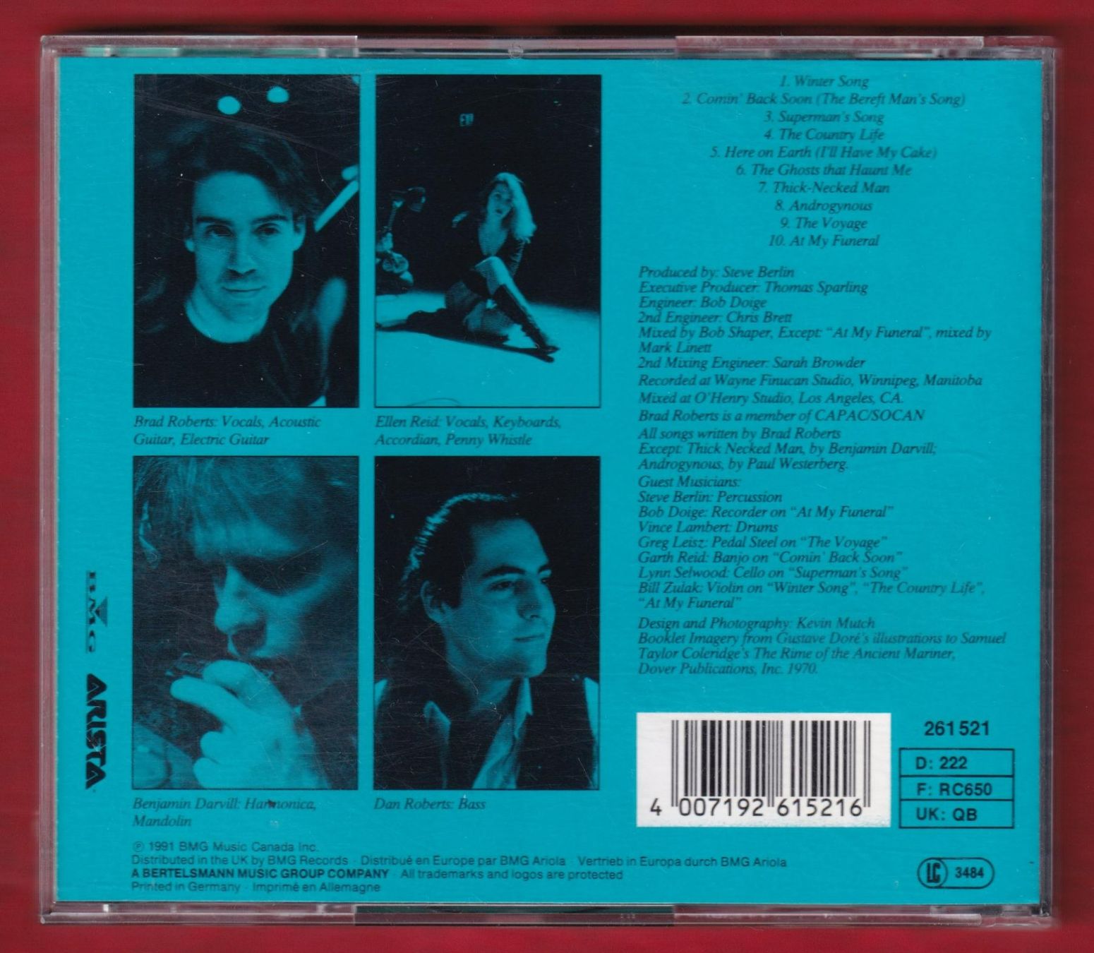 CDs: Crash Test Dummies - The Ghosts That Haunt Me (CD) – Gebraucht aus Zürich von Pfluftl2000 1