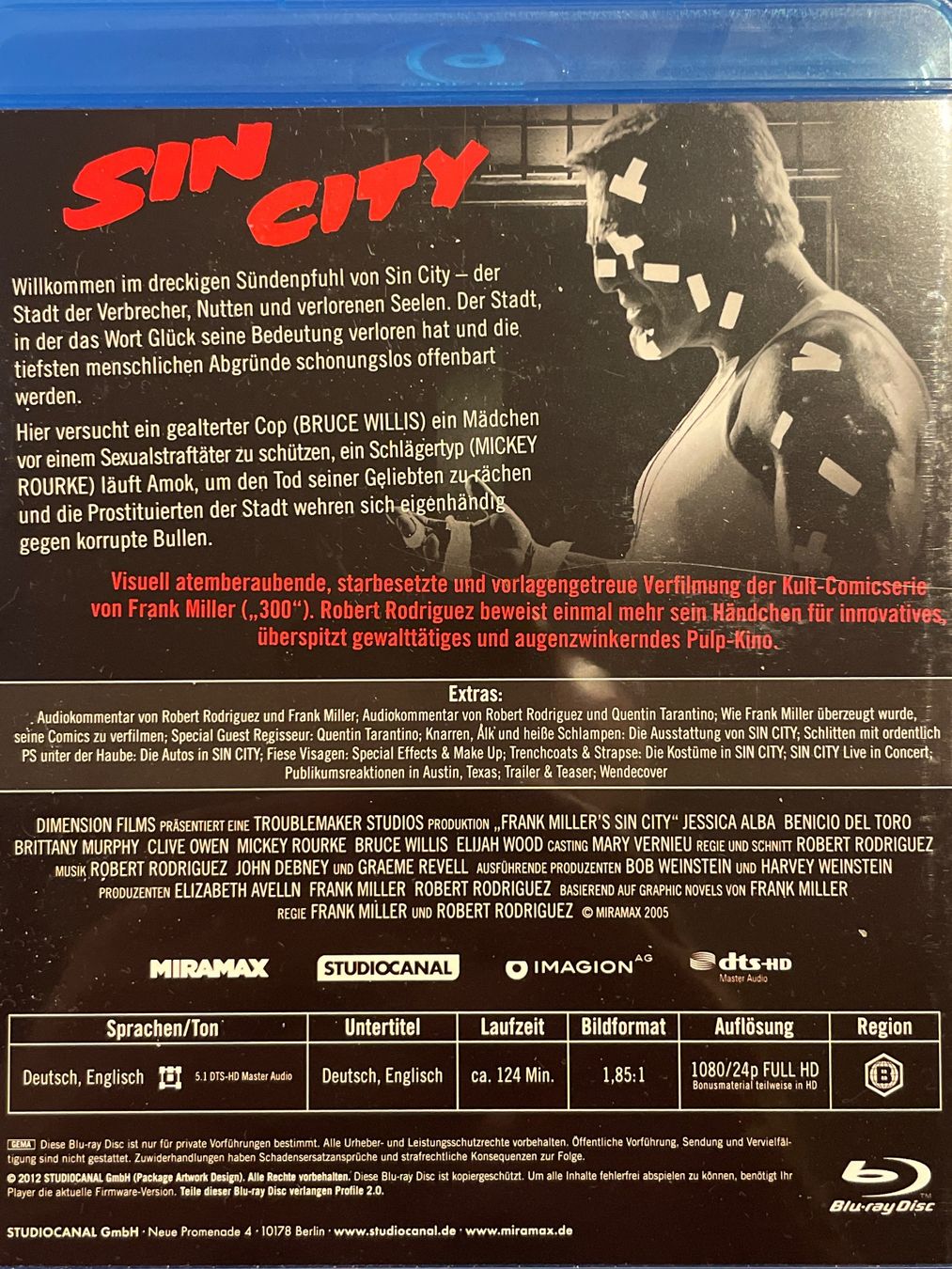 Alle DVDs: Sin City  (2004) – Neu (gemäss Beschreibung) aus Waldenburg von Gonzo8 1