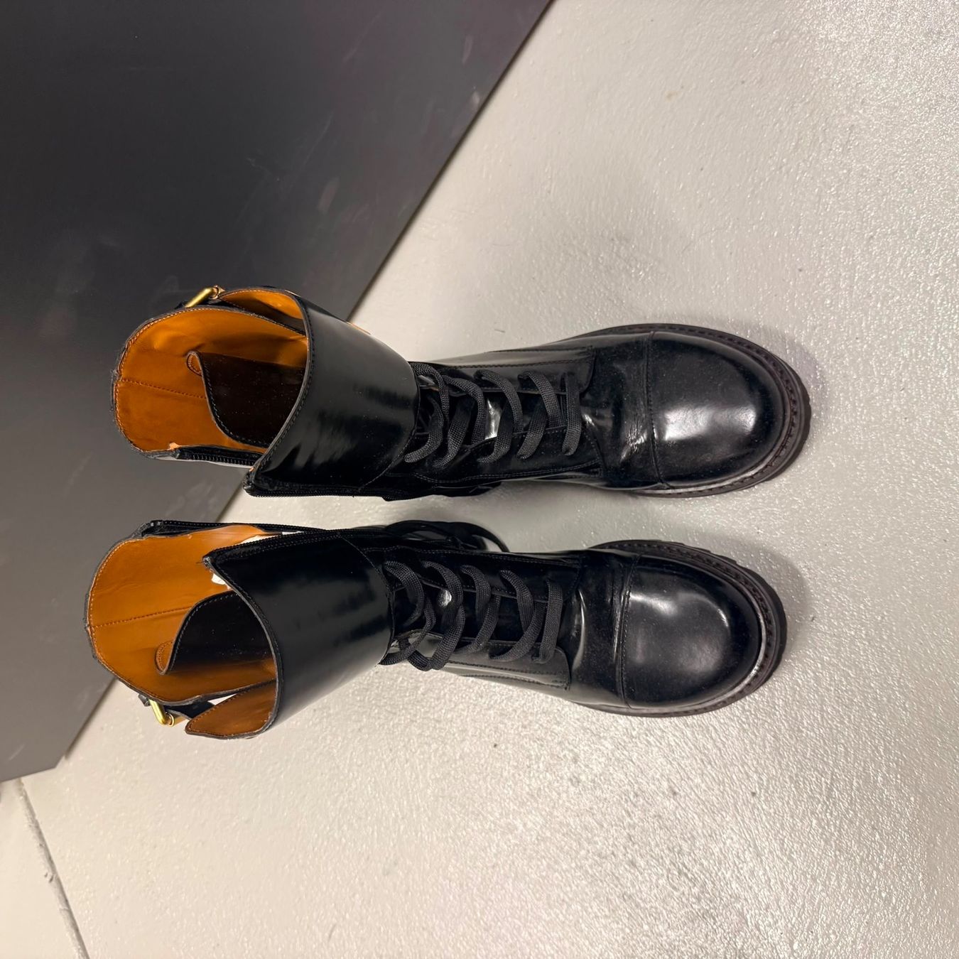 Chloé Scarpe da donna: SEE BY CHLOÉ Schnürboot "Mallory" schwarz – Usato da Cham venduto da John_Galt 4