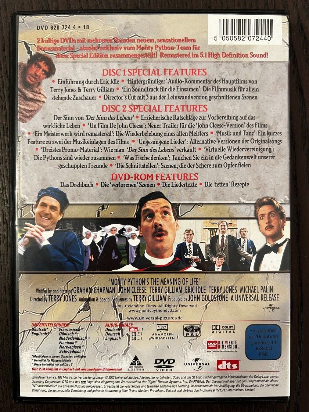 Tutti i DVDs: Der Sinn des Lebens – Usato da Zürich venduto da FilmFreunde 1