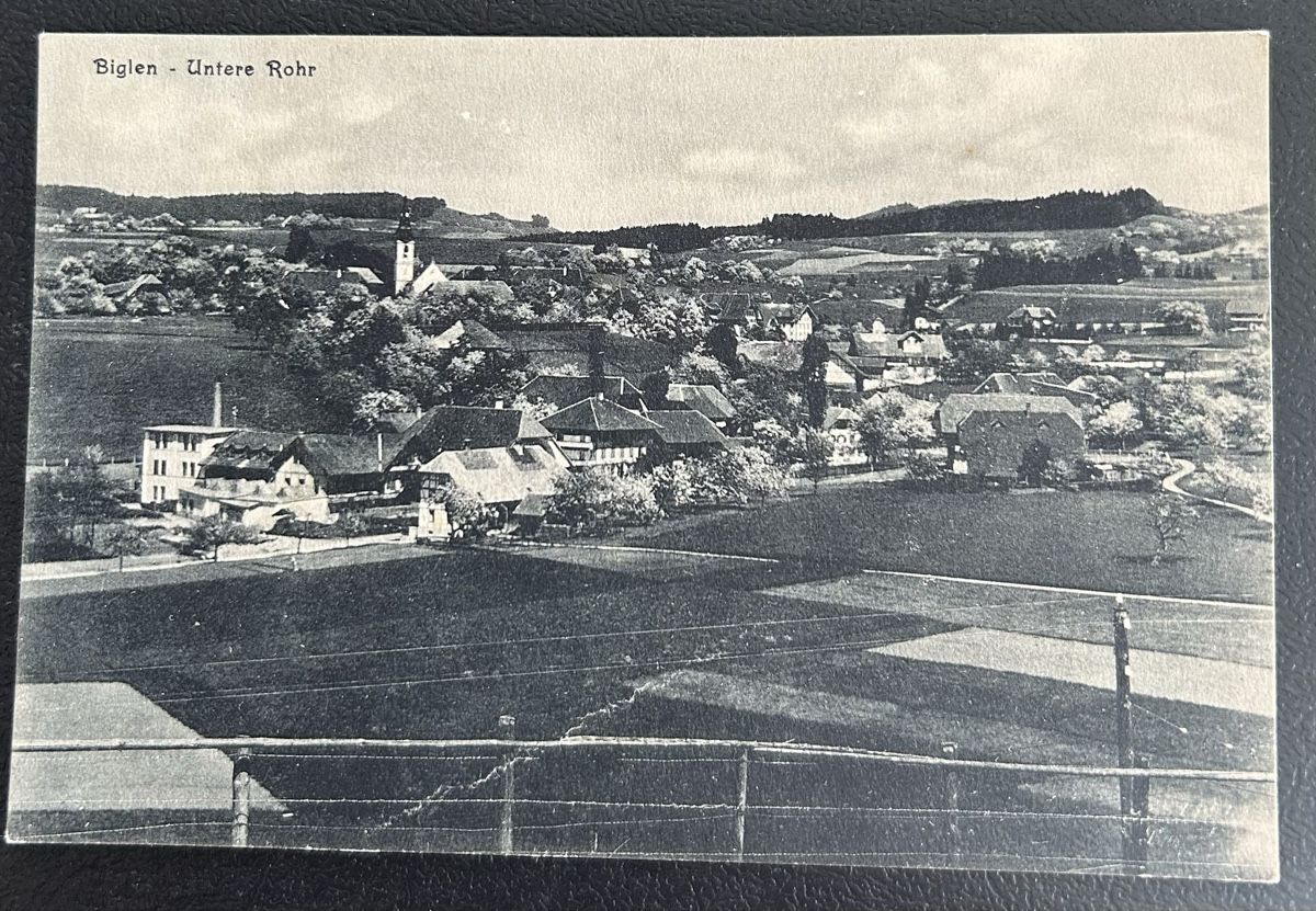 Cartoline postali: AK Biglen Untere Rohr  – Usato da Horw venduto da Tellbub