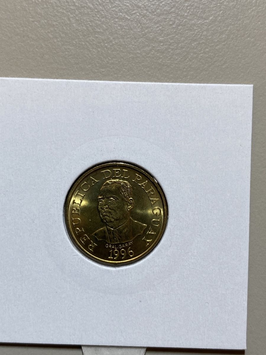 Alle Münzen: Paraguay - 10 Guaranies - 1996 – Gebraucht aus Payerne von Mike1682 1