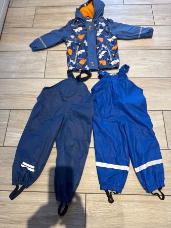 Unisex Regen Kombi 98/104 , 3 teilig wie neu