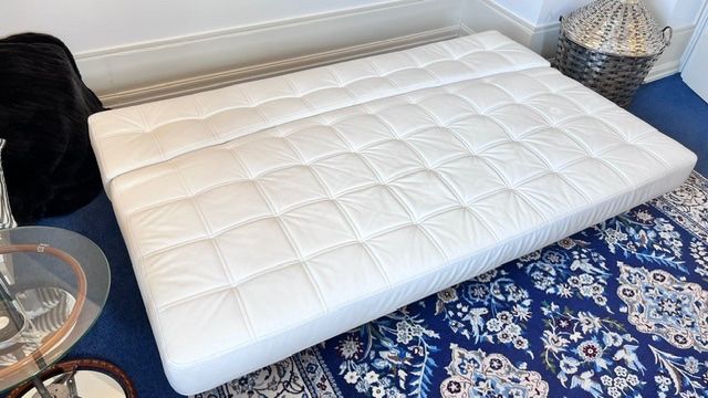 Pfister Divani: Bettsofa Leder weiss – Usato da Zollikon venduto da jue_s7nm 1