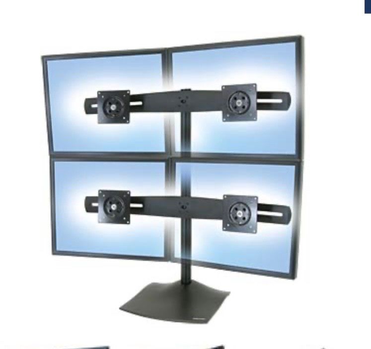 Ergotron Staffa per monitor: Bildschirmhalter für 4 Monitore Ergotron – Usato da Jona venduto da mat_lc2t