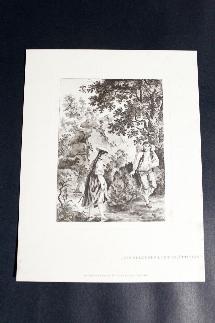 Grafiken & Lithographien: Lithographie nach GABRIEL LORY, um 1880 – Gebraucht aus Bern von kultiges 3