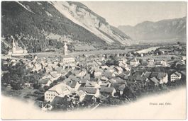 Gruss aus EMS: Verlag Maggi Ilanz 1906