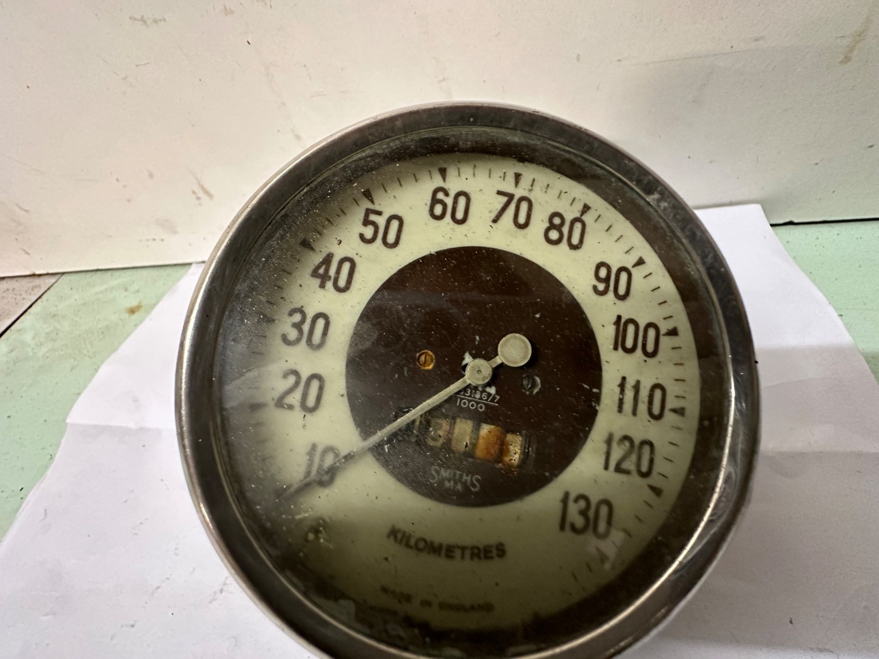 Tutti i ricambio per moto: SMITHS speedometer / Tacho / compteur - OLDTIMER – Difettoso da Courtételle venduto da claude41 4