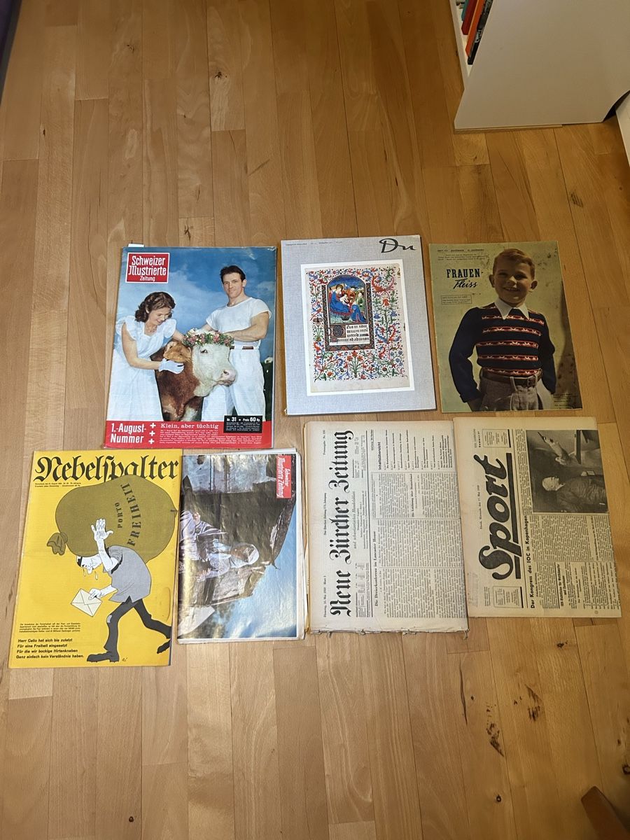 Riviste & Magazine: Lot alte Zeitschriften – Usato da Frauenfeld venduto da Paillasse00