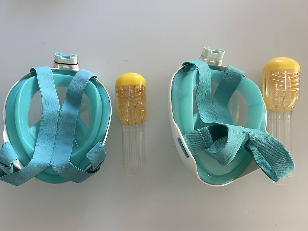 Pinne, Maschere & Boccagli: 2 Tauchmasken neuwertig – Usato da Ettingen venduto da trummi01 1