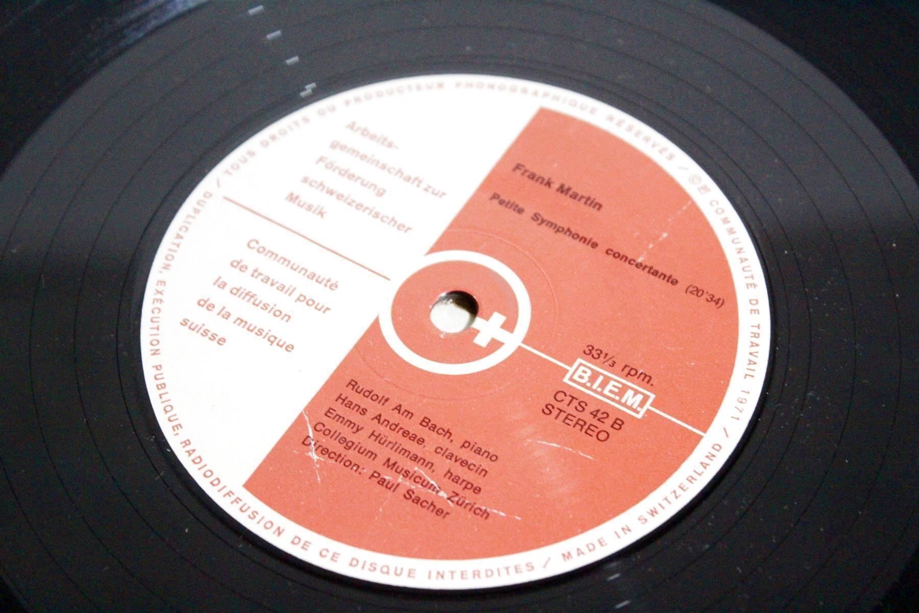 CD: Willy Burkhard / Frank Martin: KONZERTE – Usato da Bern venduto da vinyl-heaven 7