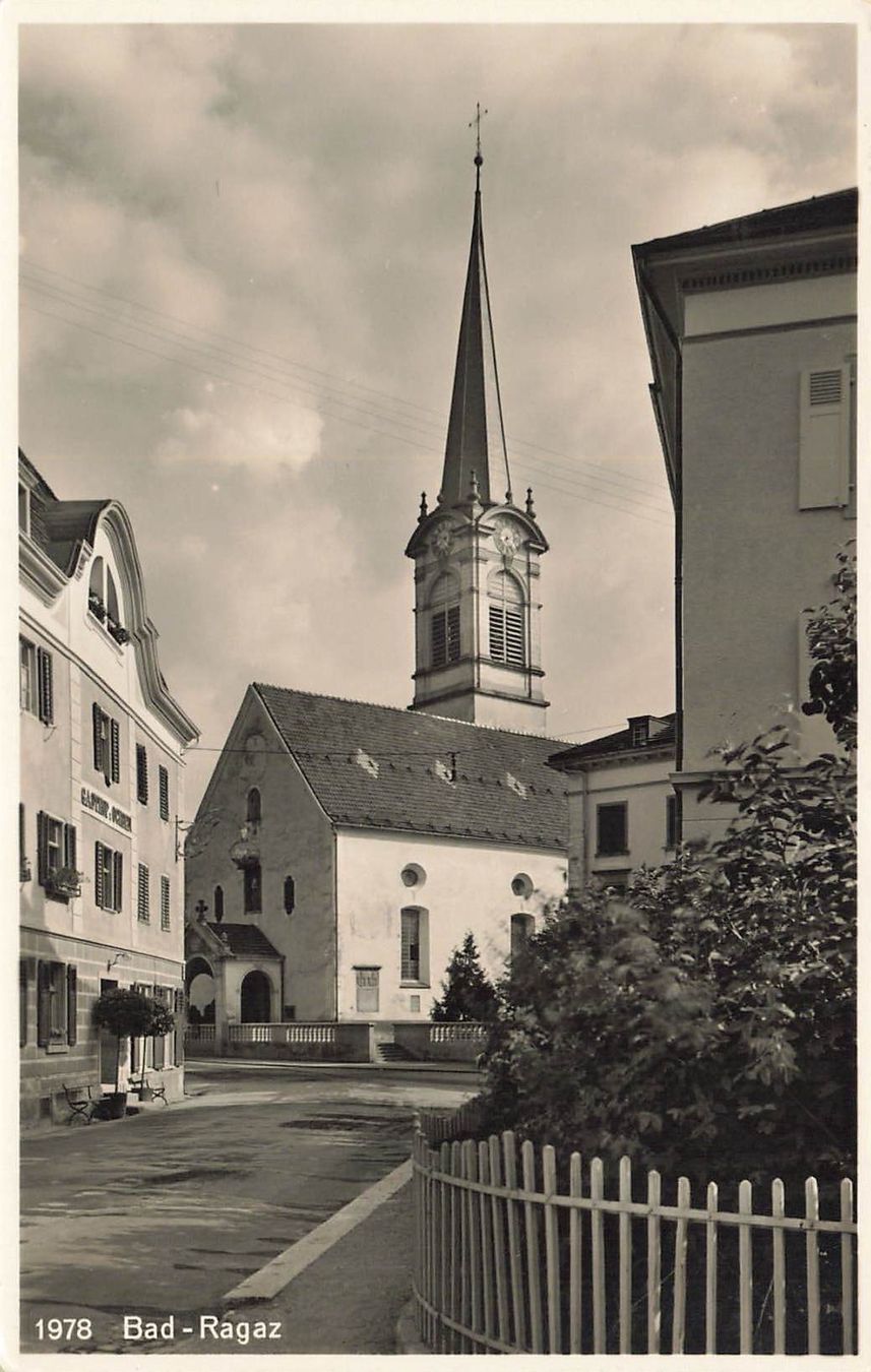 Cartoline postali: Bad Ragaz – Usato da Biasca venduto da Blenio71