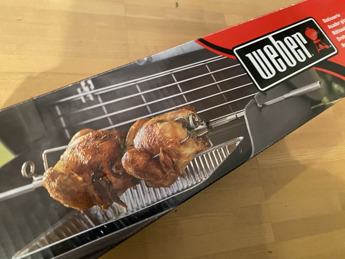 Griglie: Weber Drehspiess – Nuovo e nell'imballaggio originale da Hombrechtikon venduto da Loollaan 1