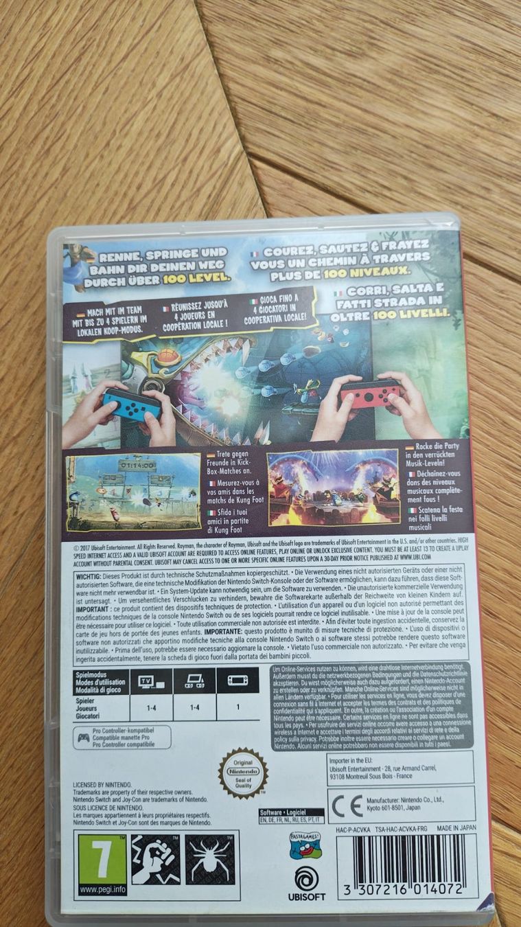Nintendo Spiele: Nintendo Switch Rayman Legends Definitive Edition – Gebraucht aus Steinach von Giusep7 1