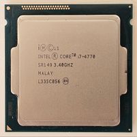 Intel i7 4770 / 4cores / 3.40 Ghz / 84W
