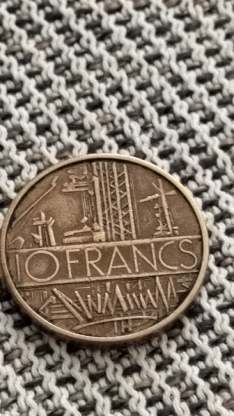 Tutti le monete: 10 fraces Mathieu France 1974 – Usato da Basel venduto da Meda.moja 3