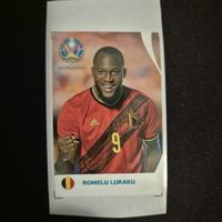Cola Panini Sticker Romelu Lukaku Belgien Euro 2020 neu