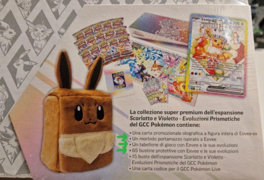 Pokémon Carte collezionabili: Pokémon Prismatic Evolutions - Super Premium Collections – Nuovo (secondo la descrizione) da Lostallo venduto da cha_lx5j 1