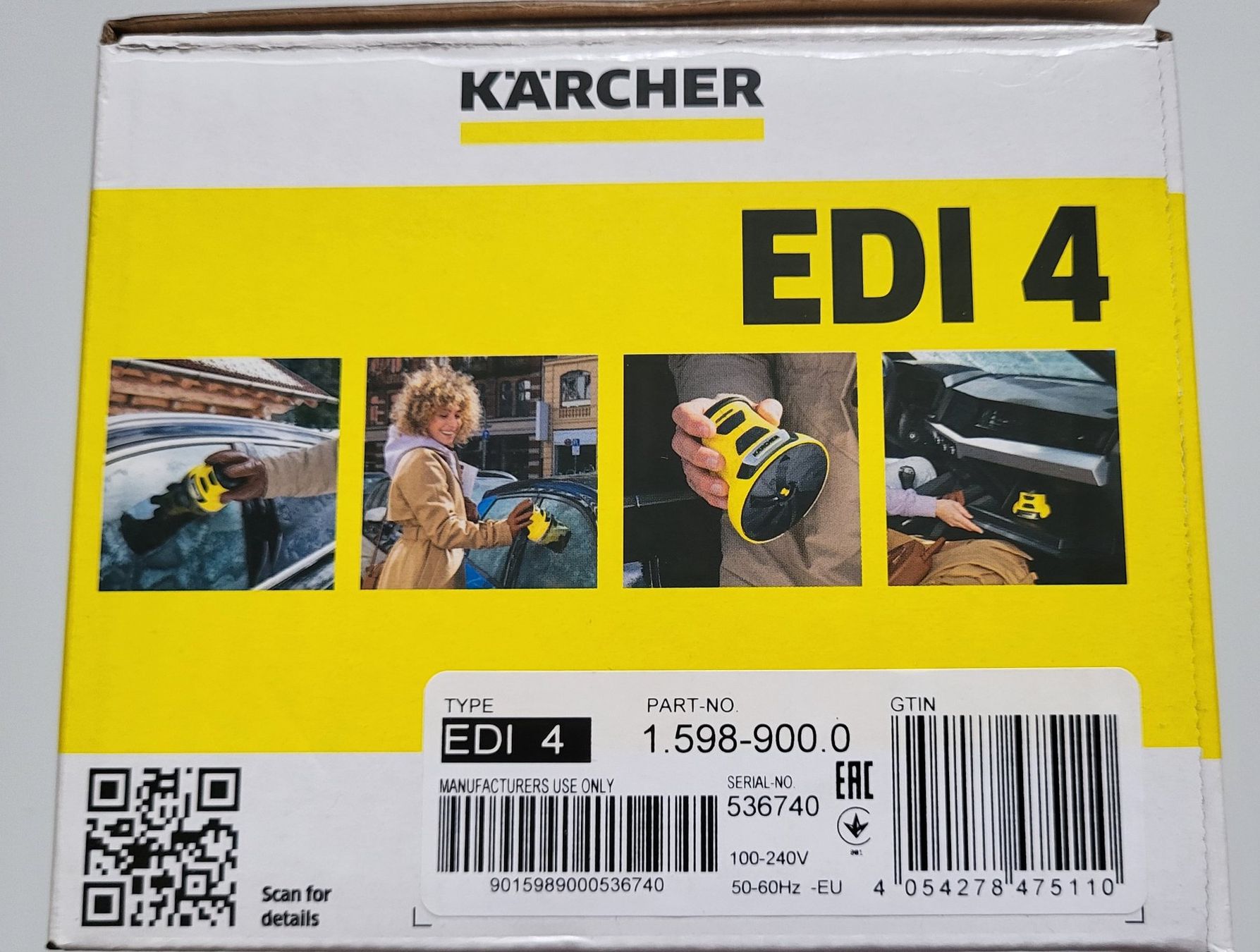 Kärcher Tutte le macchine: Kärcher EDI 4 Elektrischer Eisreiniger Eiskratzer – Nuovo (secondo la descrizione) da Davos Dorf venduto da Milwaukee02 9