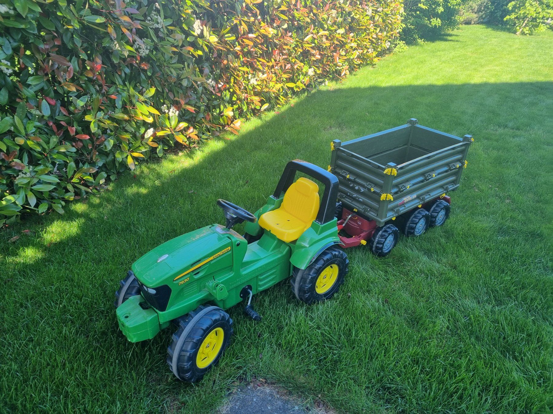 John Deere Trattori: Traktor für Kinder mit Anhänger – Usato da Biberist venduto da California81 2