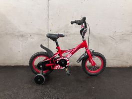 Kinderfahrrad Flipper Leopard, rot, 12 Zoll