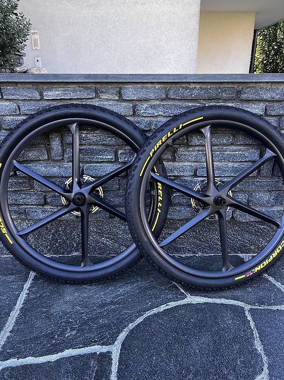 Pneumatici & Ruote complete: Ruote Bike Ahead Composites Biturbo RS – Usato da Balerna venduto da gio_t7l9 2