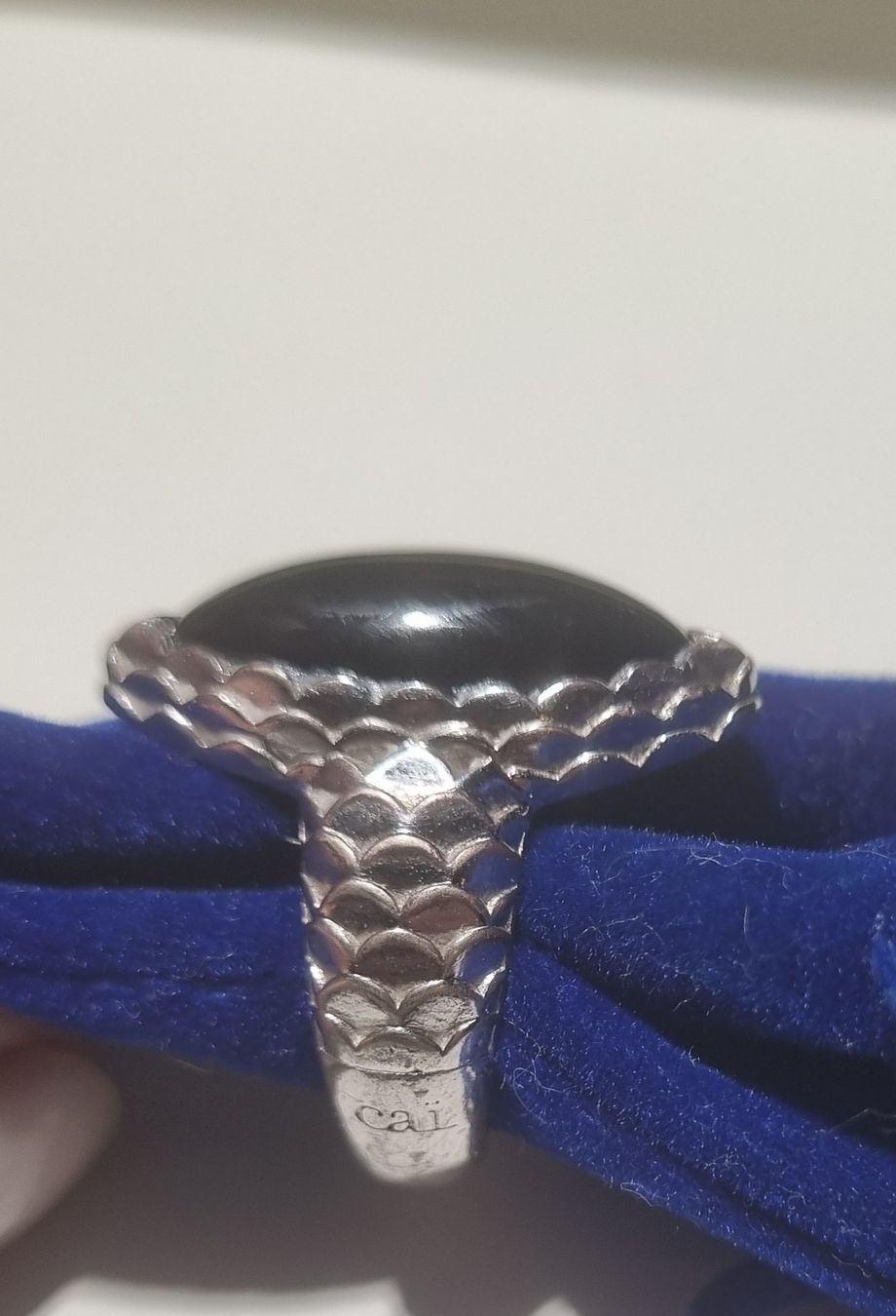 Anelli: Ring Silber mit Onyx 925 – Nuovo (secondo la descrizione) da unterägeri venduto da ursiou 1