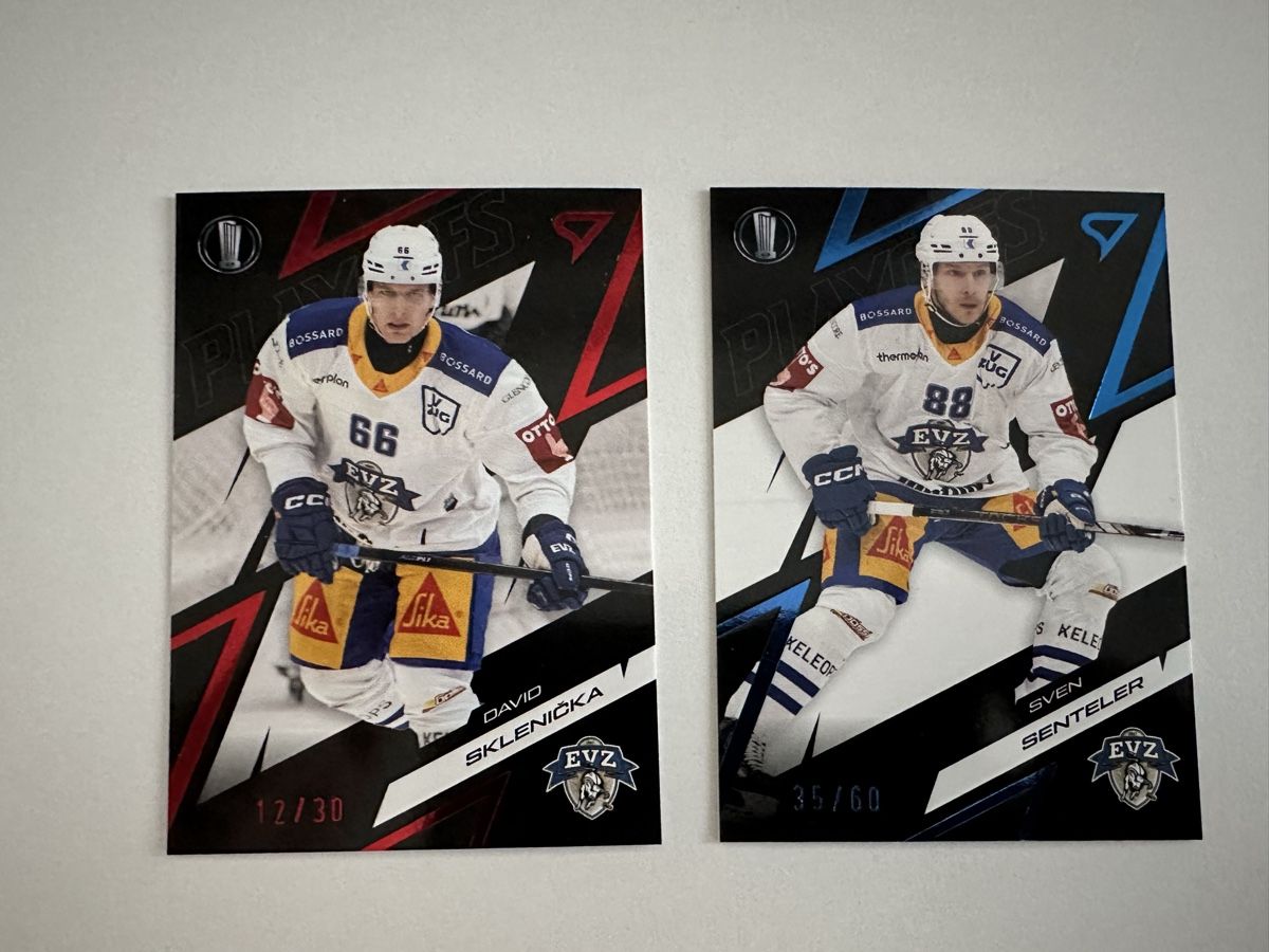 Sportzoo Carte collezionabili: EV Zug - /20, /30 - Sklenicka & Senteler – Nuovo (secondo la descrizione) da Sumiswald venduto da Sigmund90