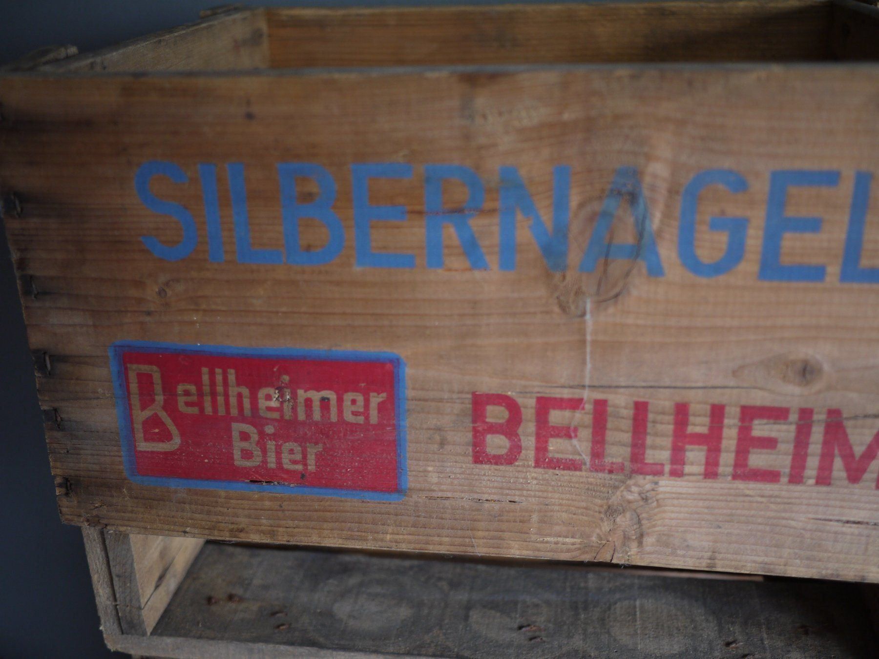 Casse di trasporto: Bier Kiste Brauerei Silbernagel – Usato da Bülach venduto da classicrider 1