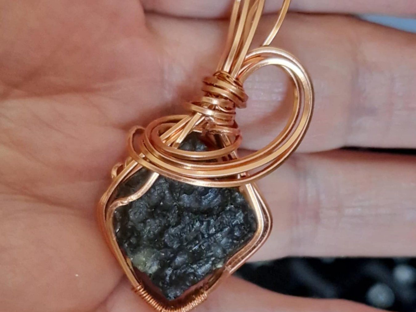 Pietre preziose: Pendentif MOLDAVITE. Lithothérapie – Nuovo (secondo la descrizione) da SAXON venduto da Mariposita1428 1