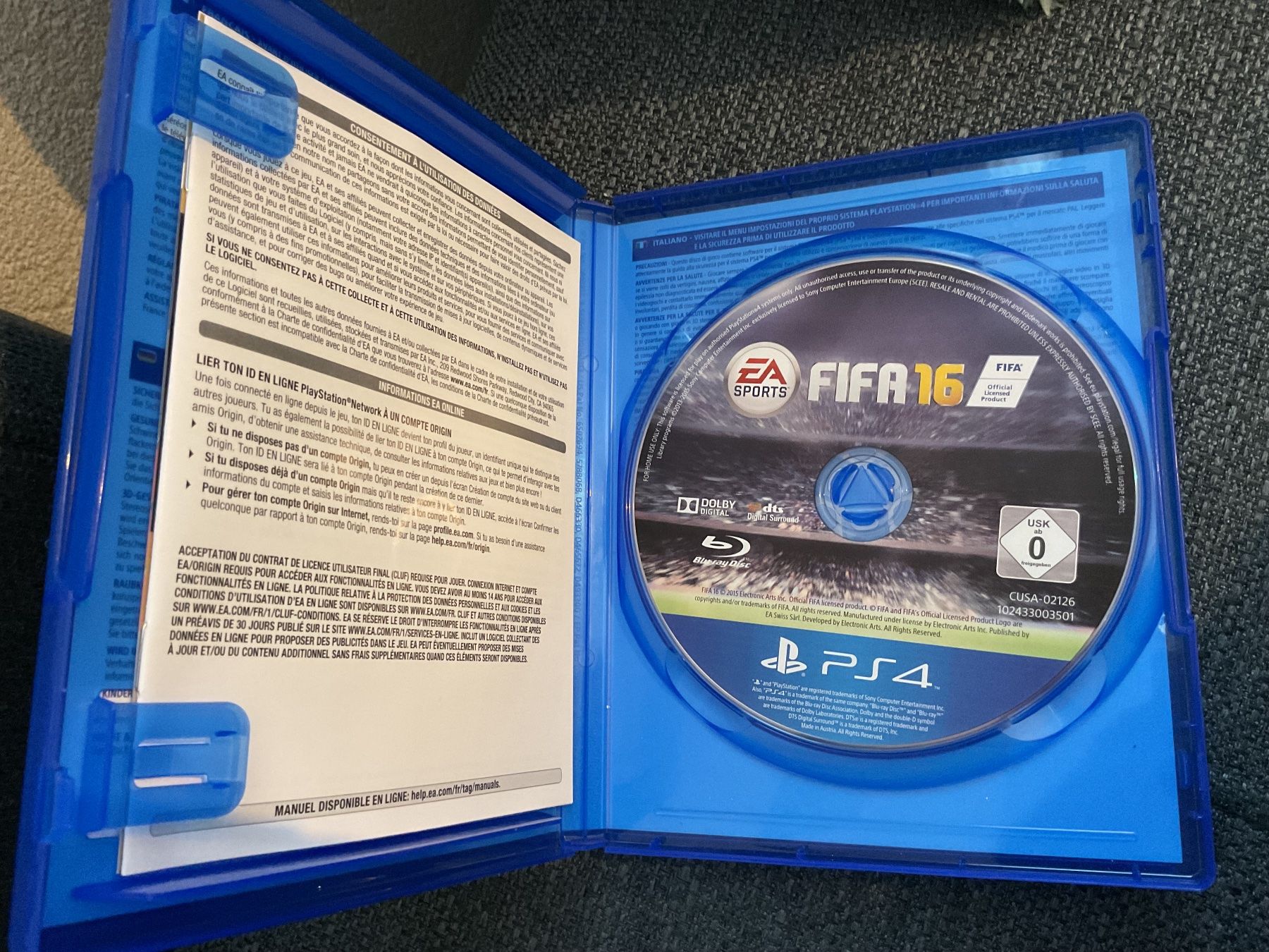 Giochi: Original PS4 FIFA16 - Messi Lionel – Usato da Icogne venduto da luna.16 2